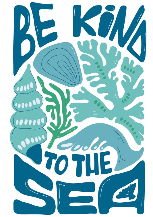 Sudadera be kind to the sea