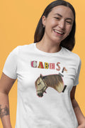 cabesa camiseta premium para mujer
