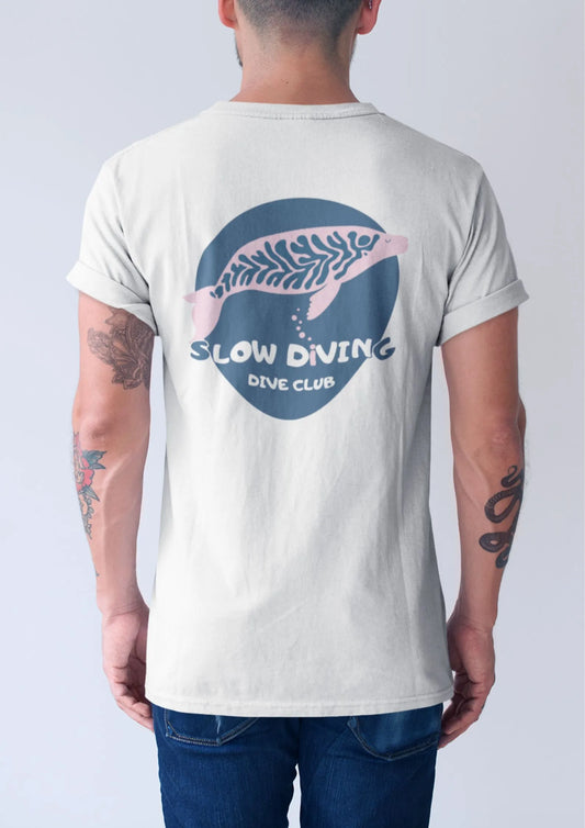 camiseta slow diving buceo