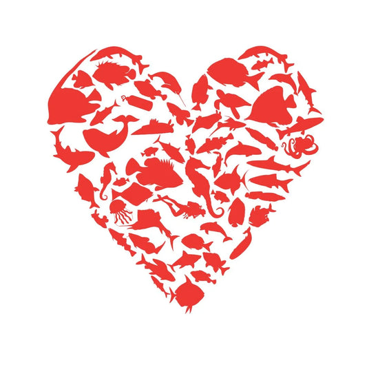 camiseta para buceadora amor por el océano