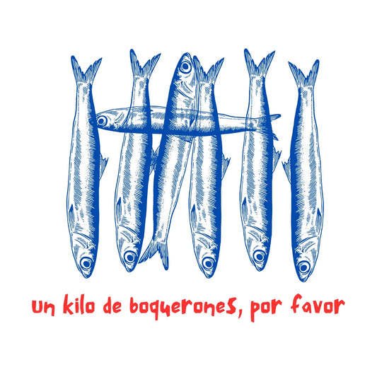 camiseta sardinas
