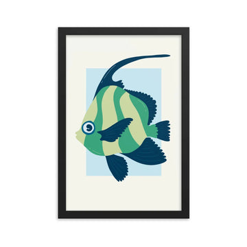 poster infantil pez
