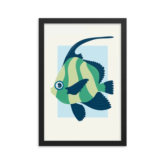 poster infantil pez