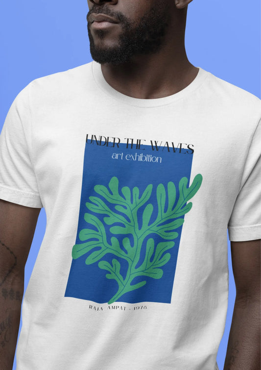 camiseta under the waves raja ampat