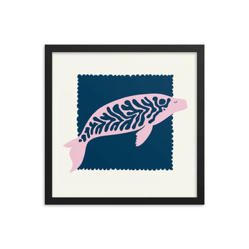 poster infantil dugongo