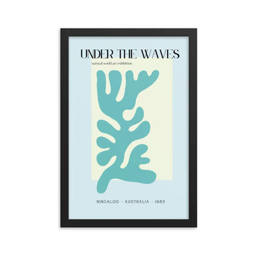 poster underwater art exhibition Australia