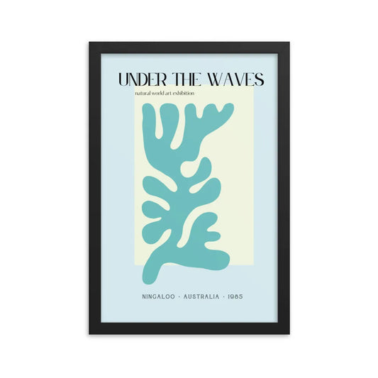 poster underwater art exhibition Australia