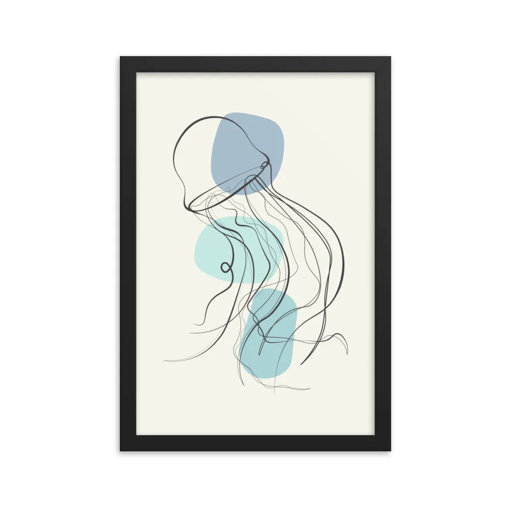poster enmarcado medusa
