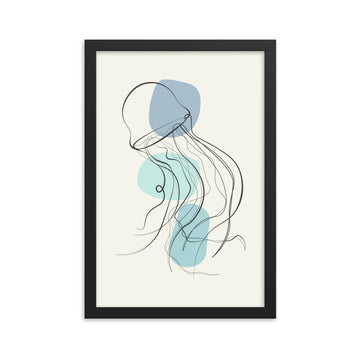 poster enmarcado medusa