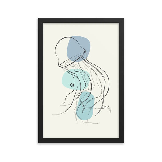 poster enmarcado medusa