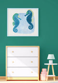 poster caballitos de mar