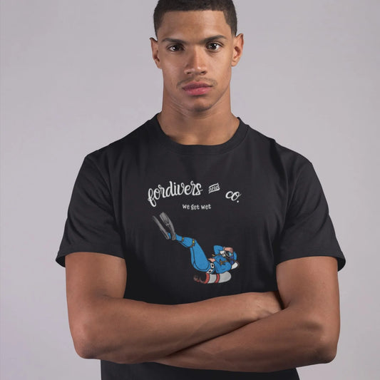 camiseta buceadores we get wet