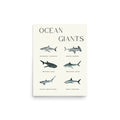 poster tiburones ocean giants