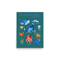 poster infantil my ocean friends
