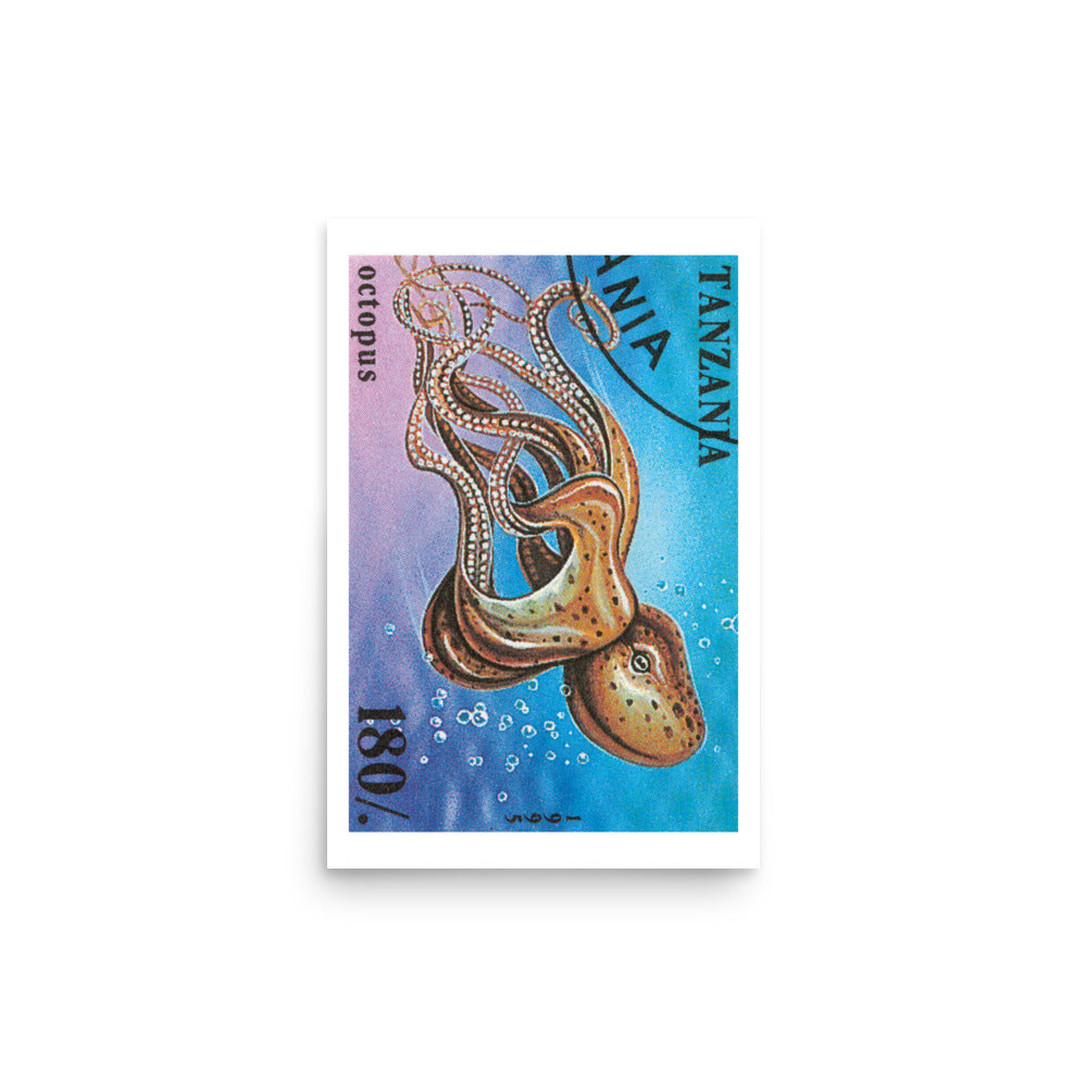 lámina sello pulpo tanzania