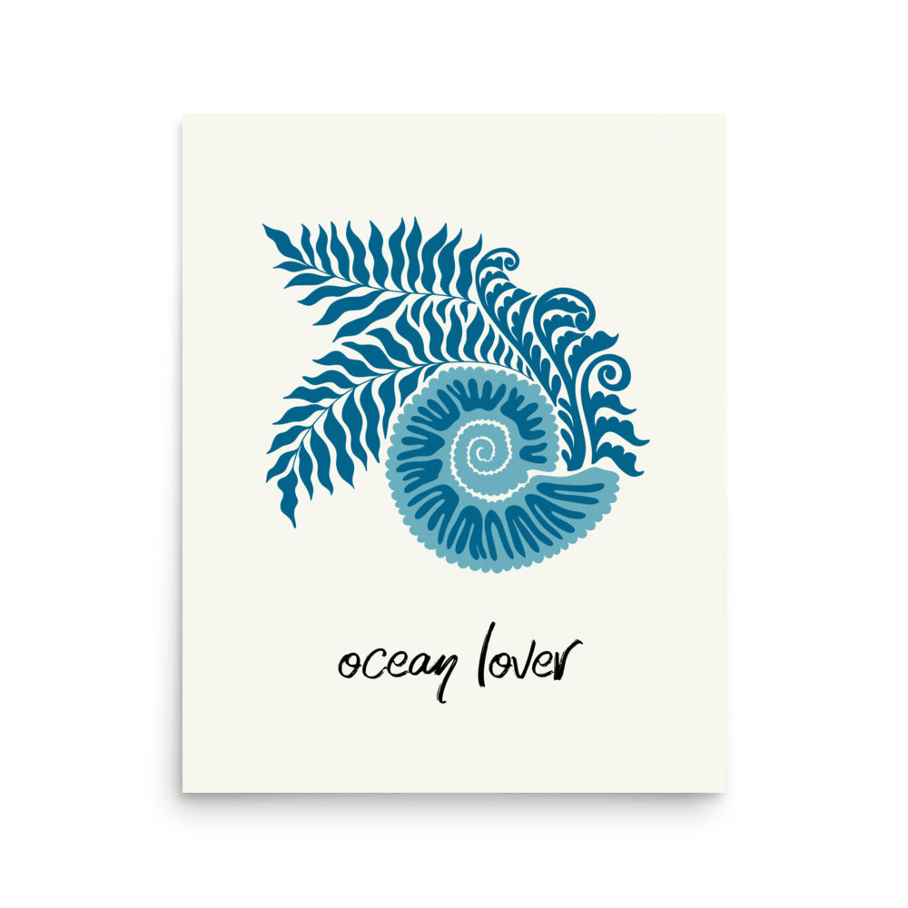 lámina ocean lover