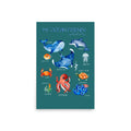 poster infantil my ocean friends