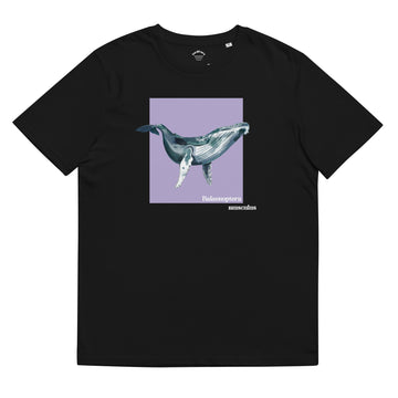 camiseta ballena azul