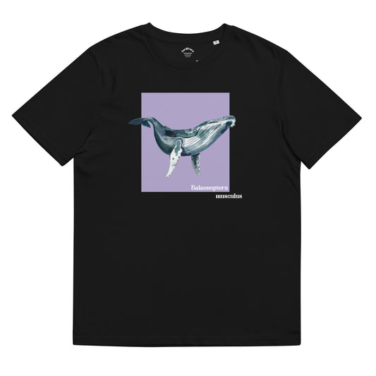 camiseta ballena azul