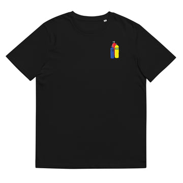 camiseta botellas de buceo
