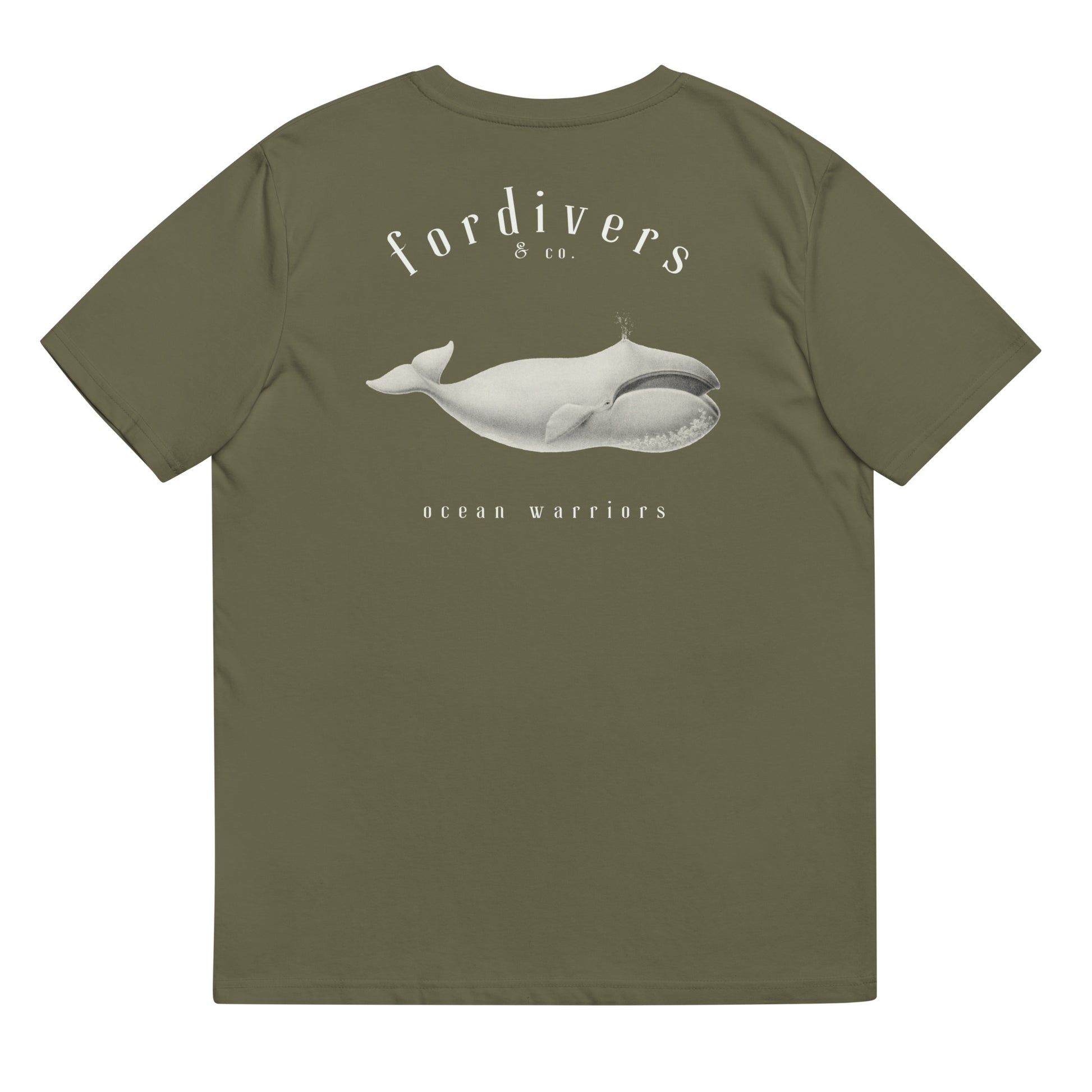 Camiseta ballena ocean warriors fordivers