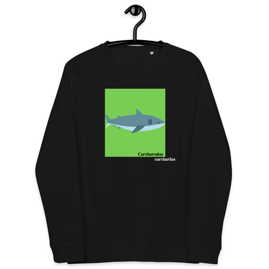 sudadera tiburón blanco carcharodon carcharias