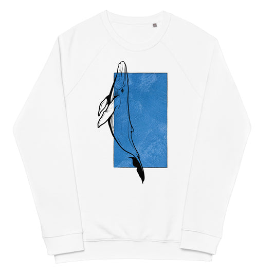 sudadera ballena azul libertad