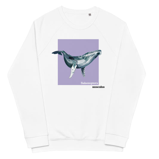 sudadera ballena azul