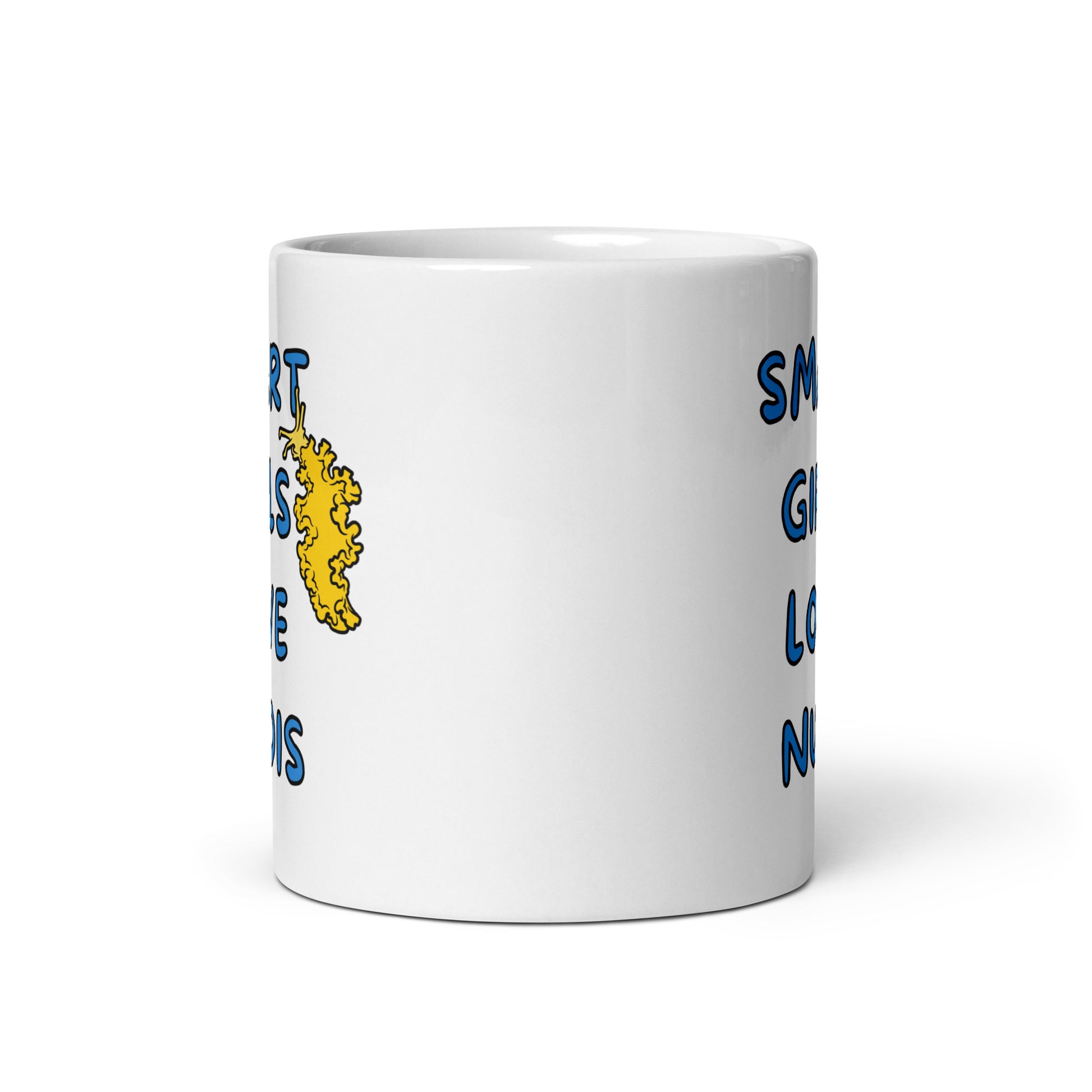 Nudibranch mug smart girls love nudis