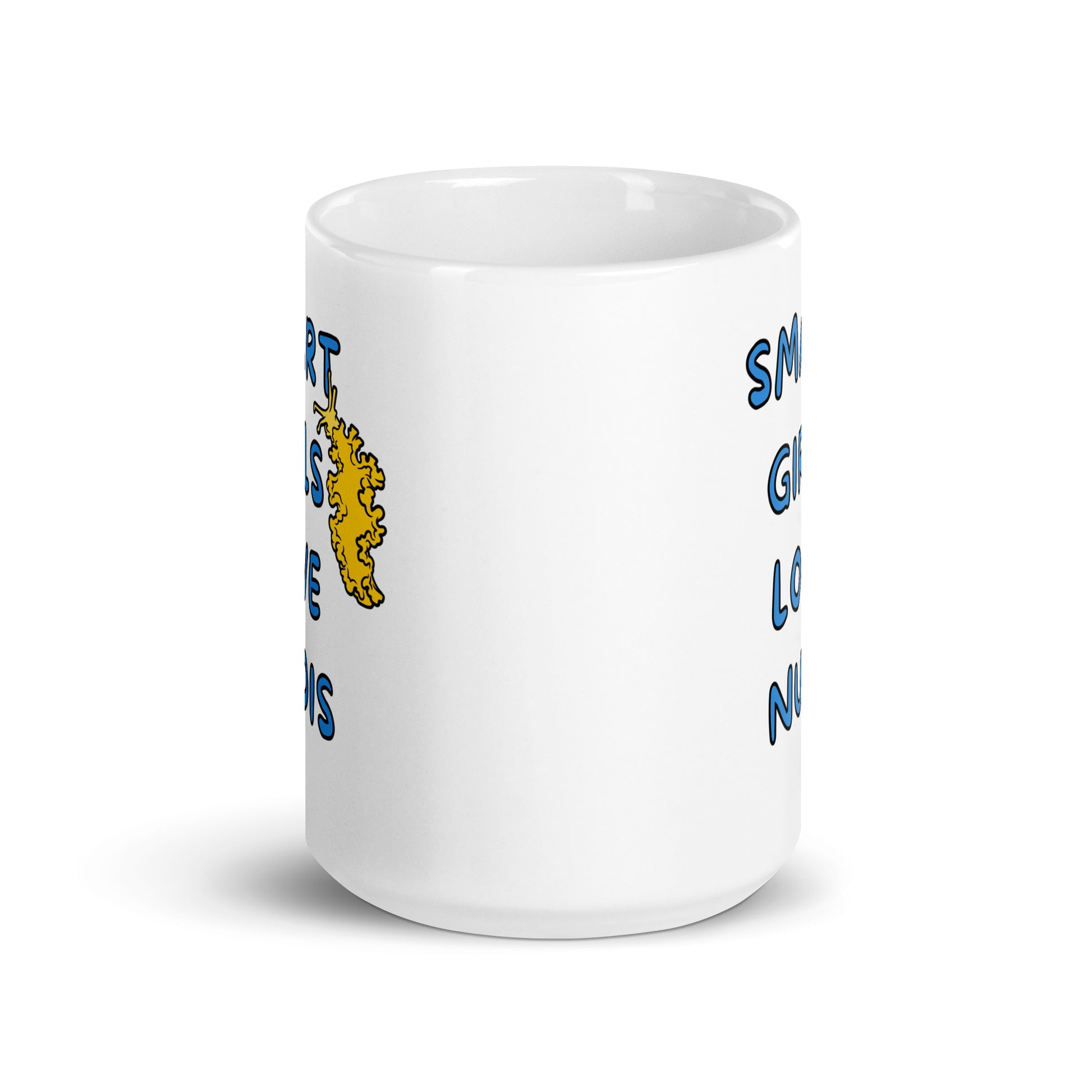Taza nudibranquios smart girls love nudis