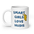 Taza nudibranquios smart girls love nudis