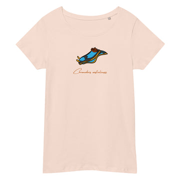 camiseta mujer nudibranquio