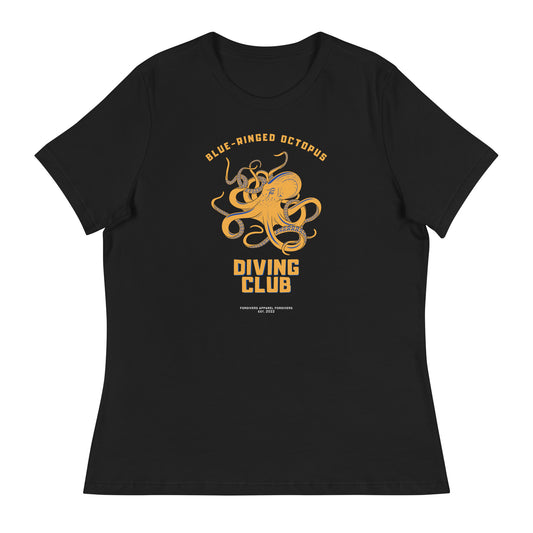 camiseta pulpo anillos azules