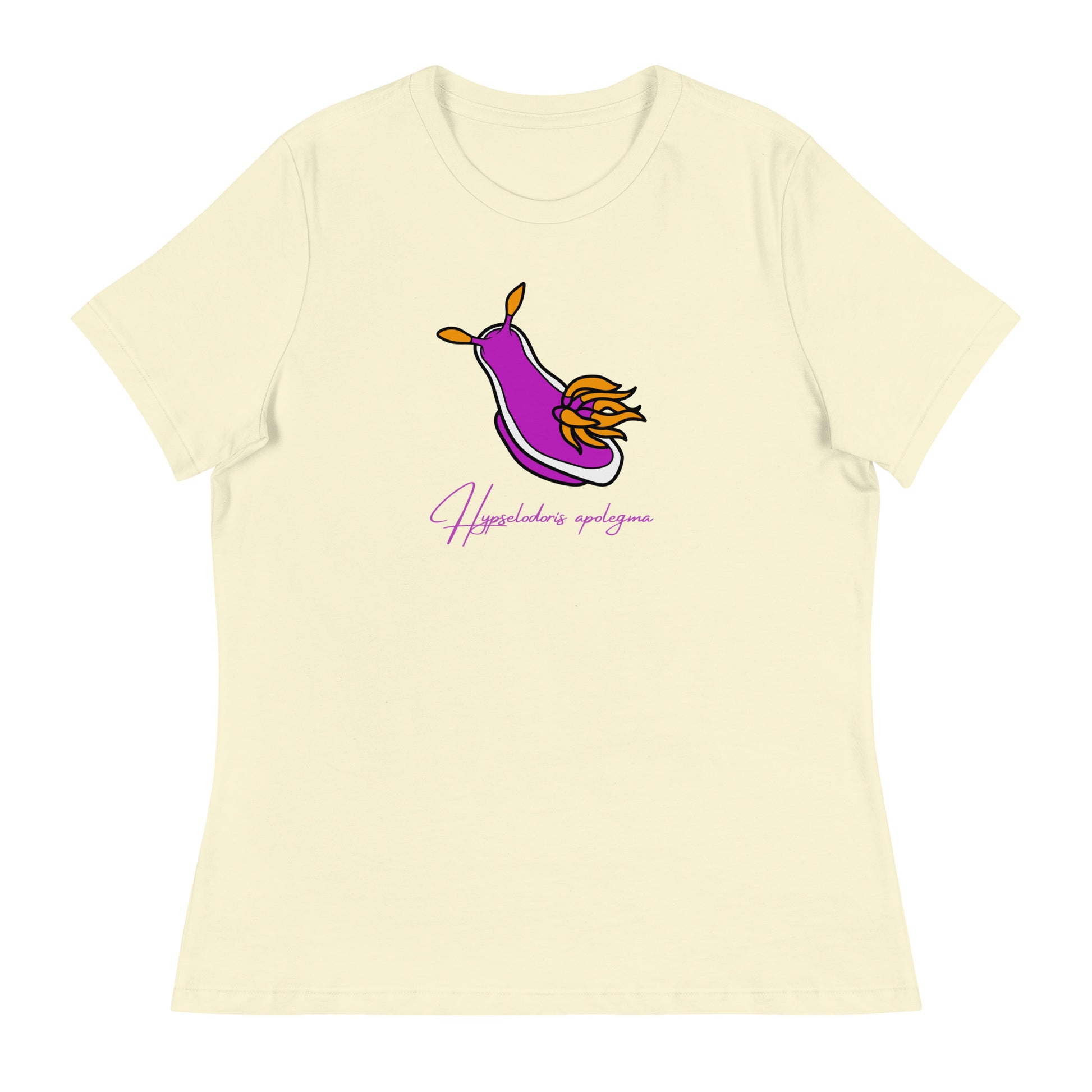 Camiseta Nudibranquio Hypselodoris Apolegma Mujer