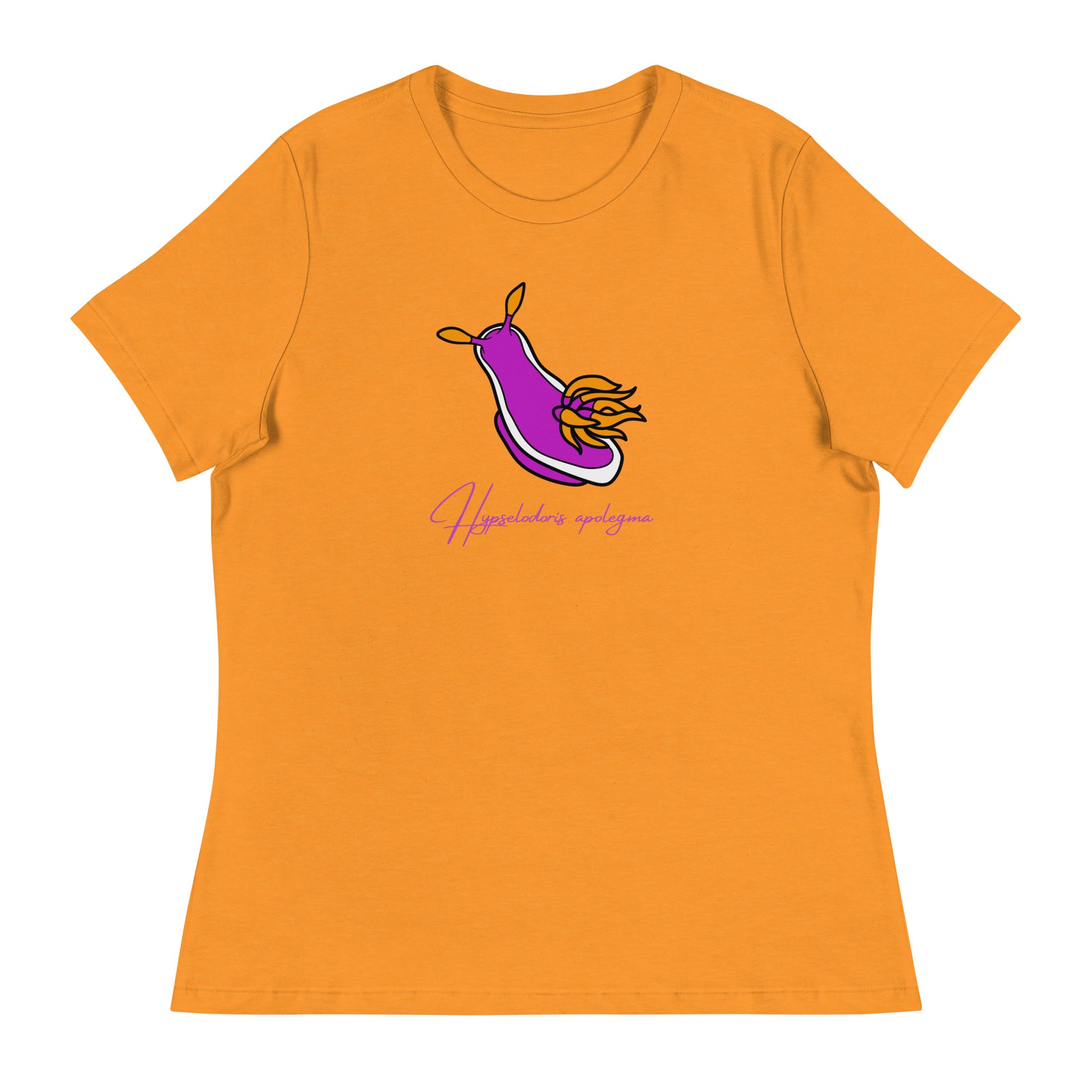 Camiseta Nudibranquio Hypselodoris Apolegma Mujer