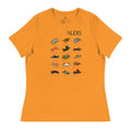 camiseta para mujer nudibranquios