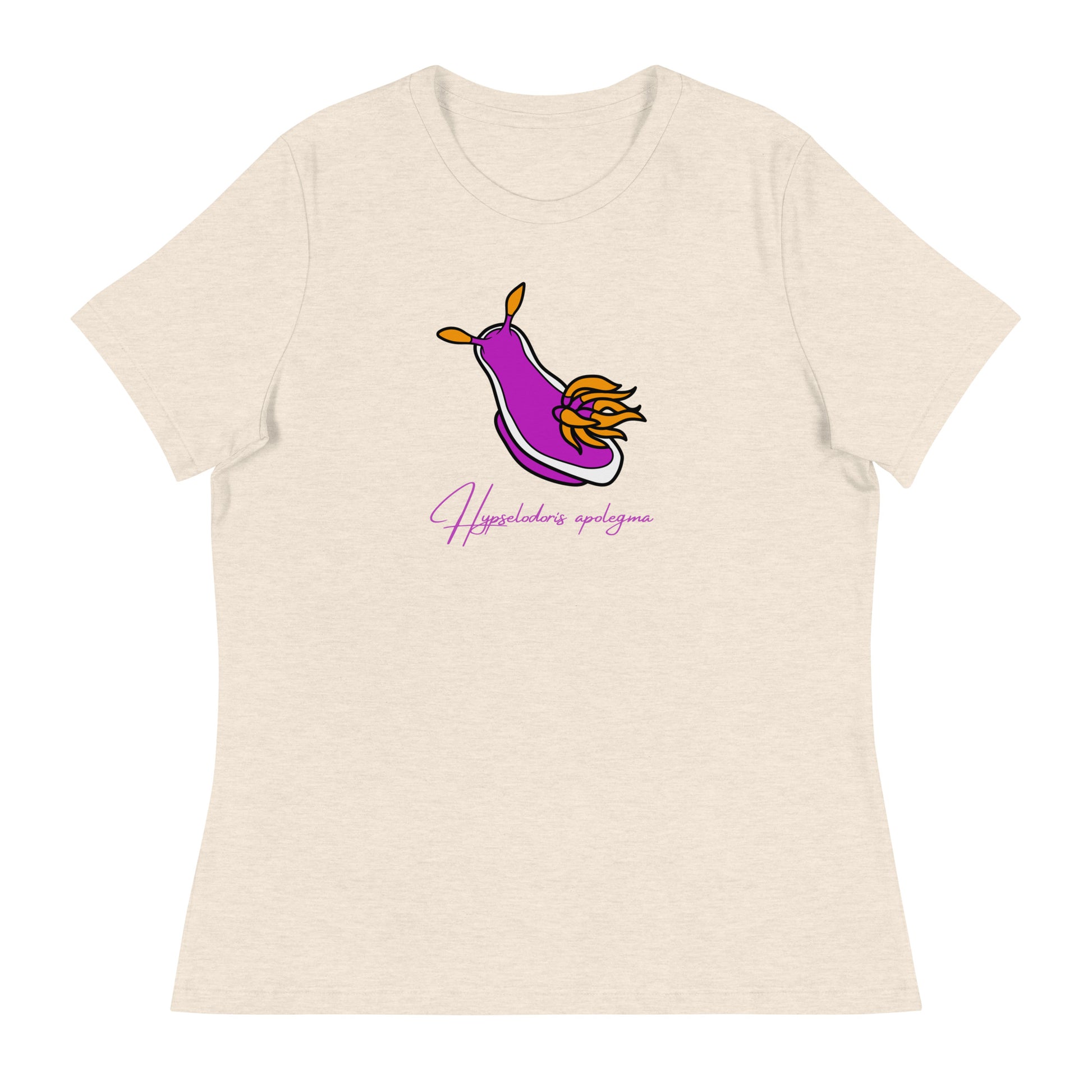 Camiseta Nudibranquio Hypselodoris Apolegma Mujer