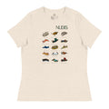 camiseta para mujer nudibranquios