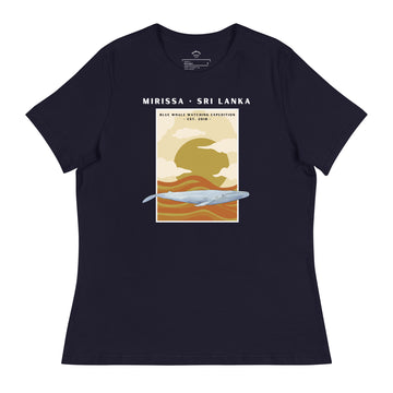 camiseta ballena azul mirissa sri lanka