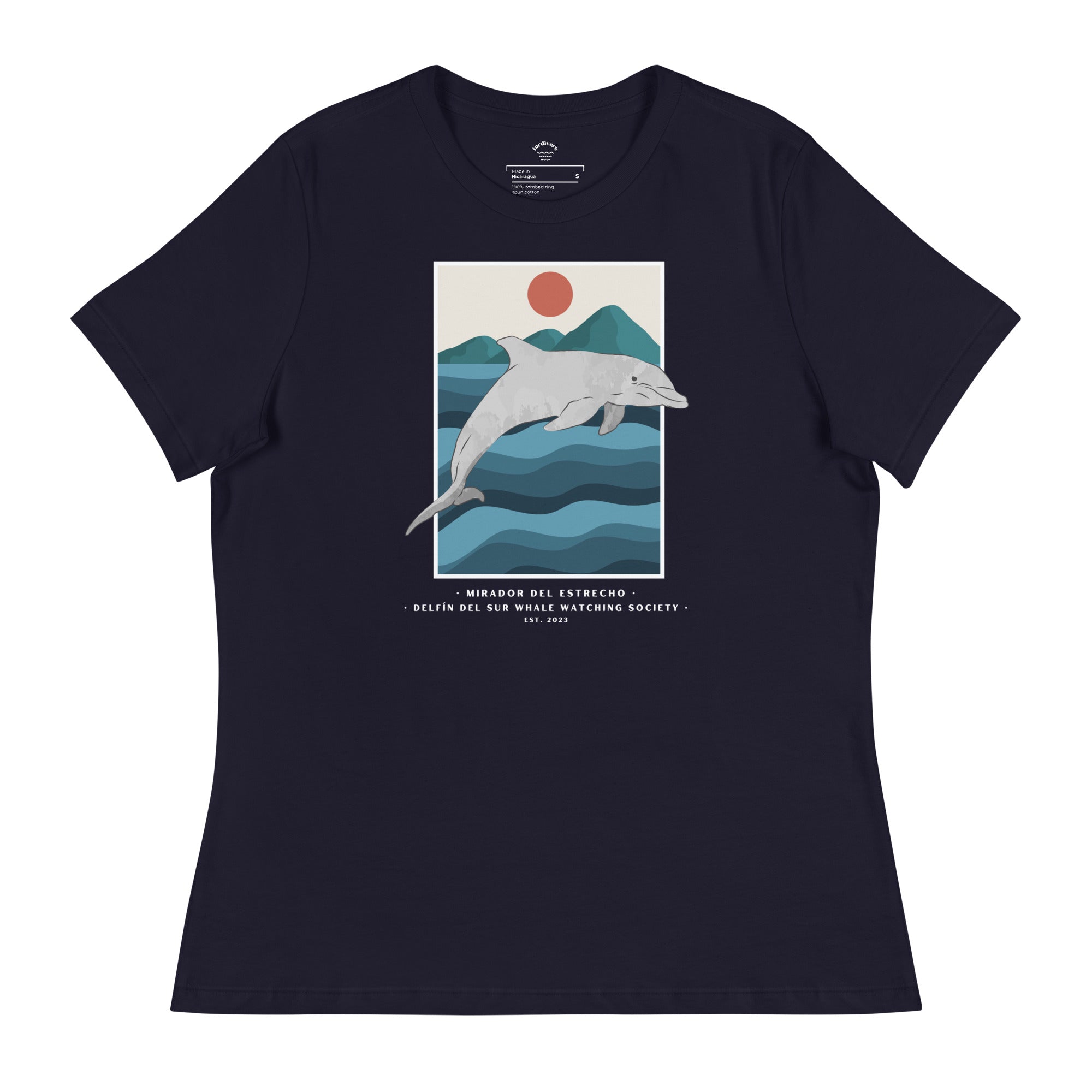 DOLPHINS Women's Relaxed outlet T-Shirt