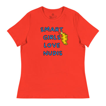 camiseta nudibranquios mujer smart girls love nudis