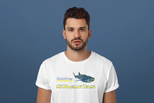 maldives sharks t-shirt