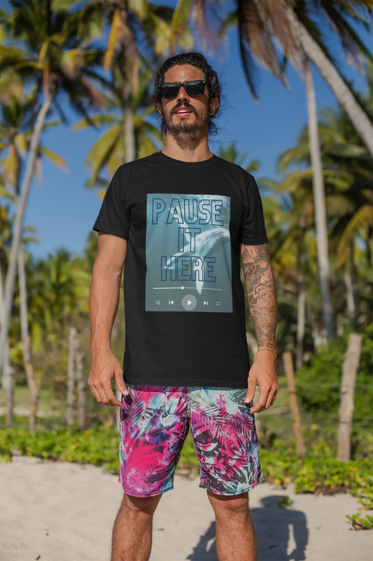 blue whale t-shirt man