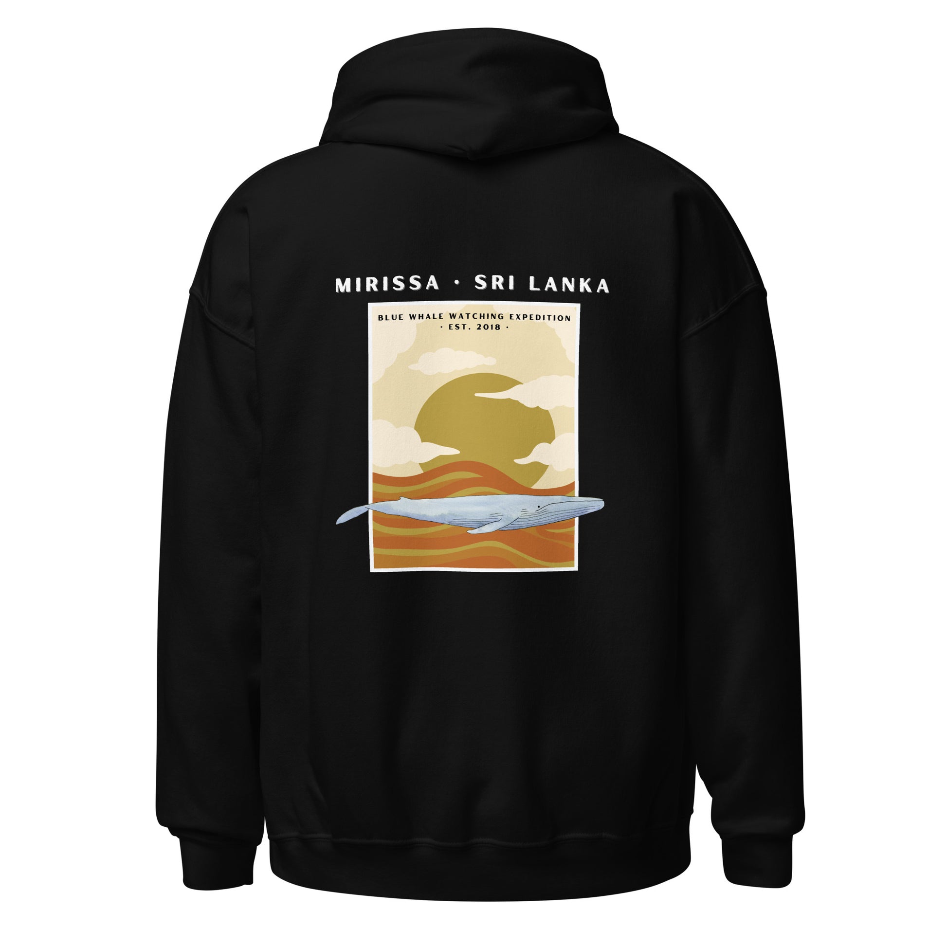 sri lanka blue whale sweatshirt