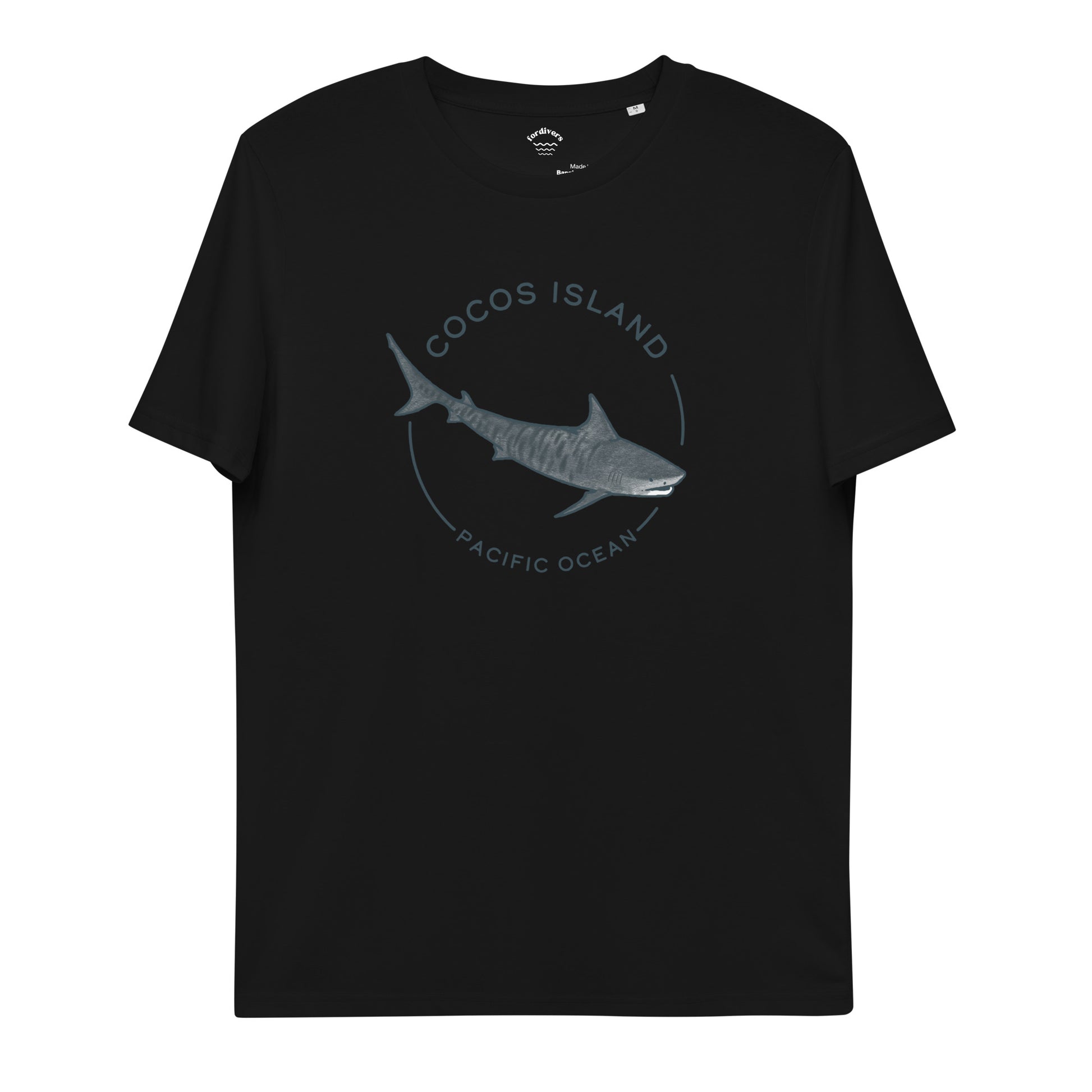 Camiseta tiburón tigre buceo isla del coco