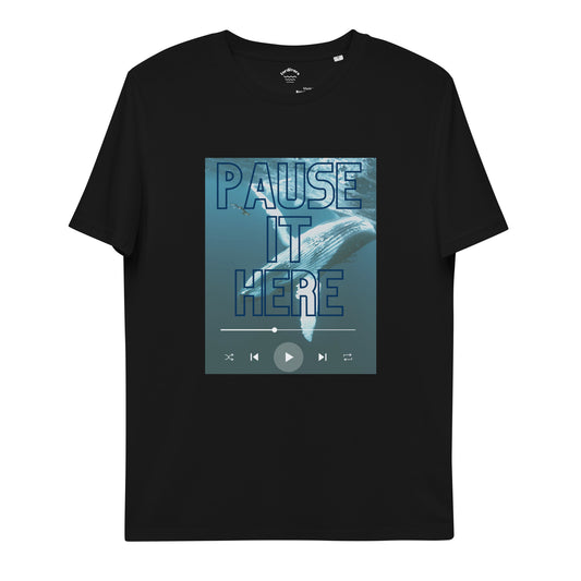 pause it here camiseta buceo ballena azul