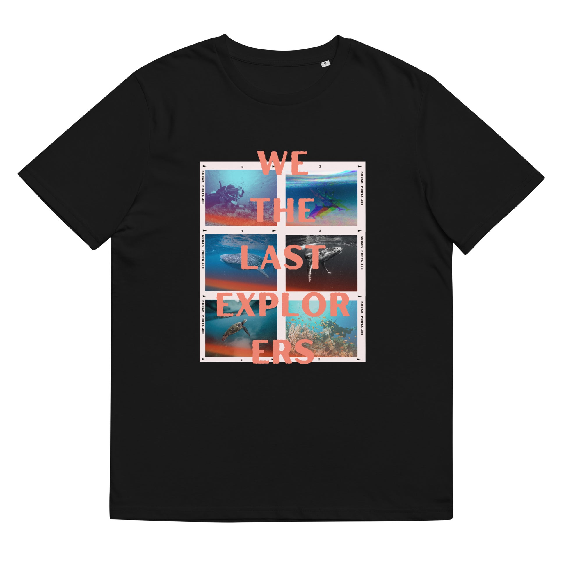 camiseta buceo negra we the last explorers