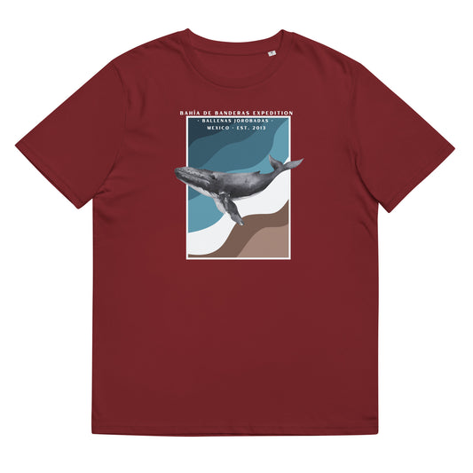 camiseta ballena jorobada