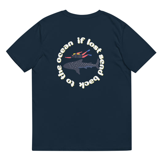 camiseta if lost send back to the ocean