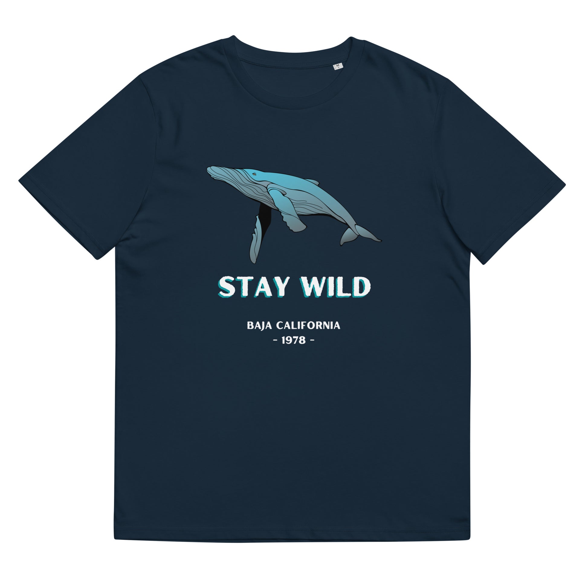 camiseta ballena azul baja california